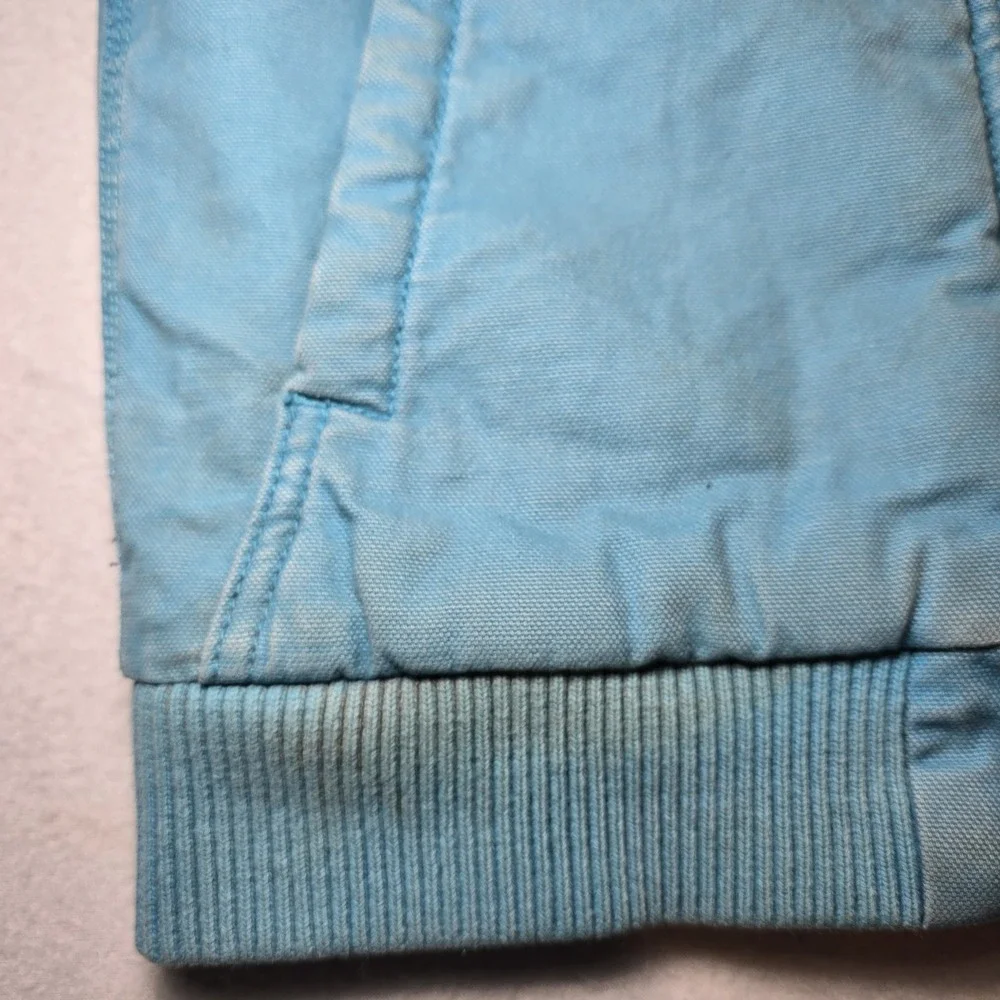 Carhartt Kids S 7/8 Sherpa Lined Sierra Jacket Blue Jul‎ 2020 CP9564 Distressed